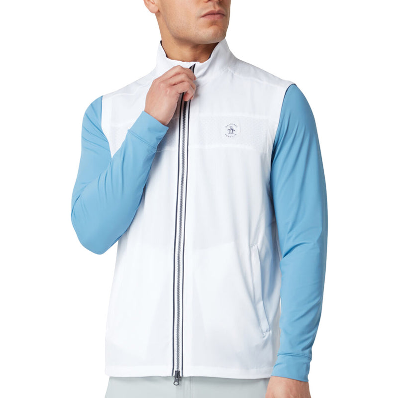 Original Penguin Heritage Packable Gilet - Bright White