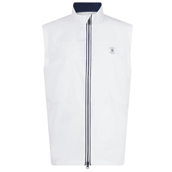 Original Penguin Heritage Packable Gilet - Bright White