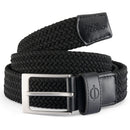 Oscar Jacobson Mews Braided Belt - Black