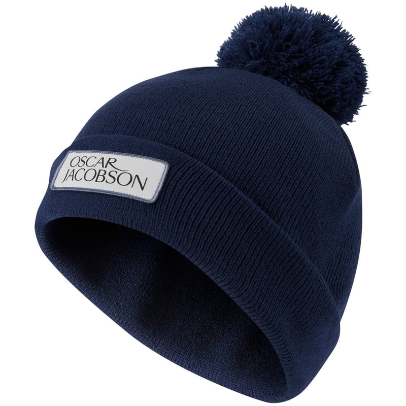 Oscar Jacobson Knitted Beanie - Navy