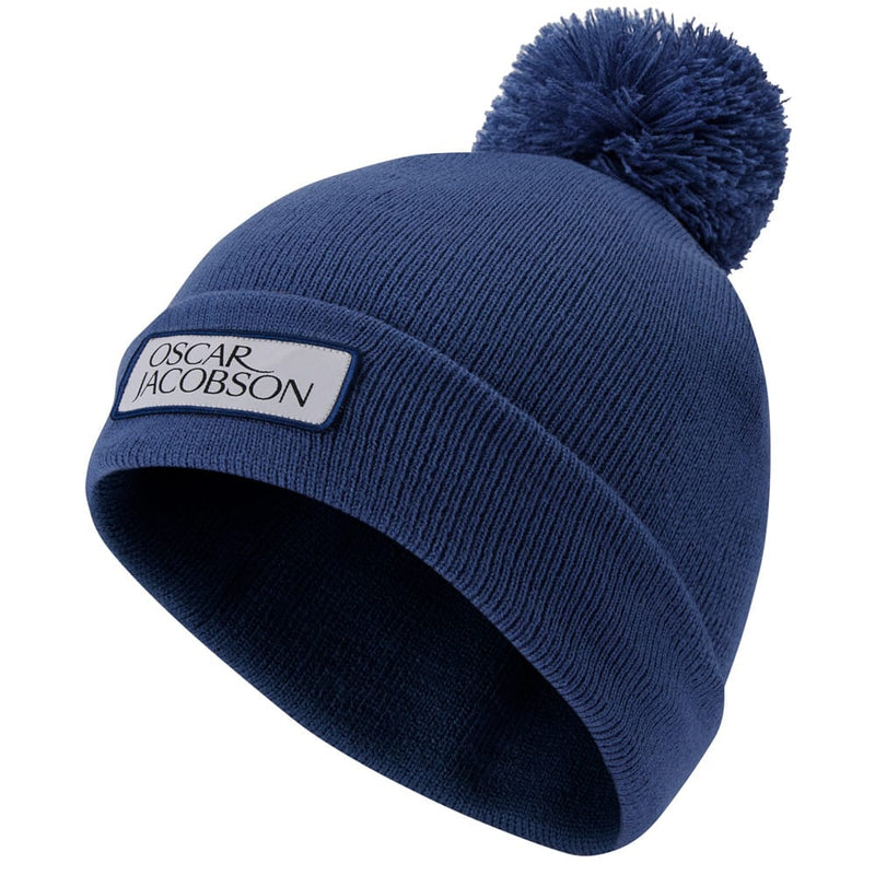 Oscar Jacobson Knitted Beanie - Savoy Blue