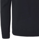 Oscar Jacobson Rumsey 1/4 Zip Knitted Sweater - Black