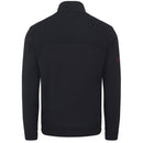 Oscar Jacobson Rumsey 1/4 Zip Knitted Sweater - Black