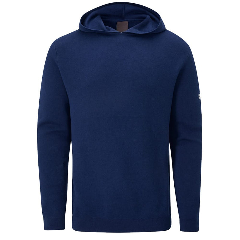 Oscar Jacobson Kennedy Lightweight Knitted Hoodie - Navy