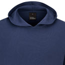 Oscar Jacobson Kennedy Lightweight Knitted Hoodie - Savoy Blue