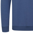 Oscar Jacobson Drew 1/4 Zip Pullover - Savoy Blue