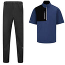 Oscar Jacobson Arlington/Paterson Short Sleeved Waterproof Suit - Savoy Blue/Black