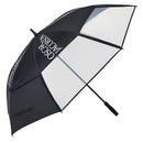 Oscar Jacobson Derby Clearview Dual Canopy Umbrella - Black