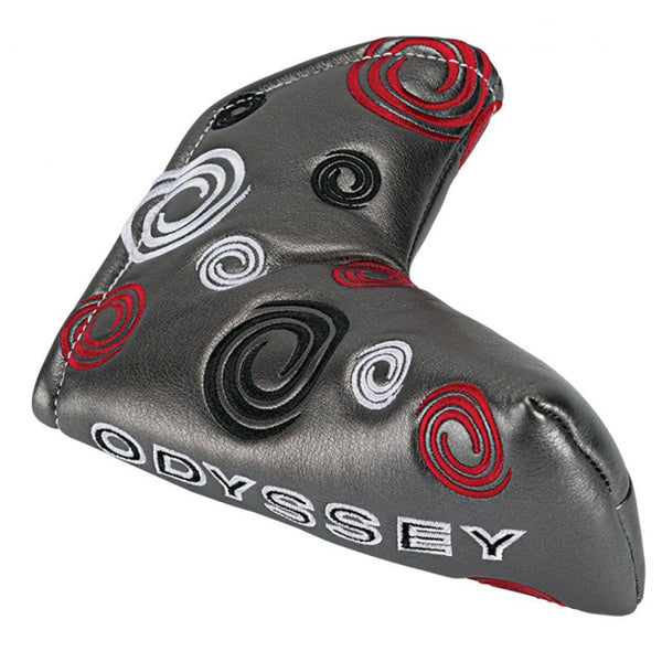 Odyssey Blade Swirl Blade Putter Headcover - Silver