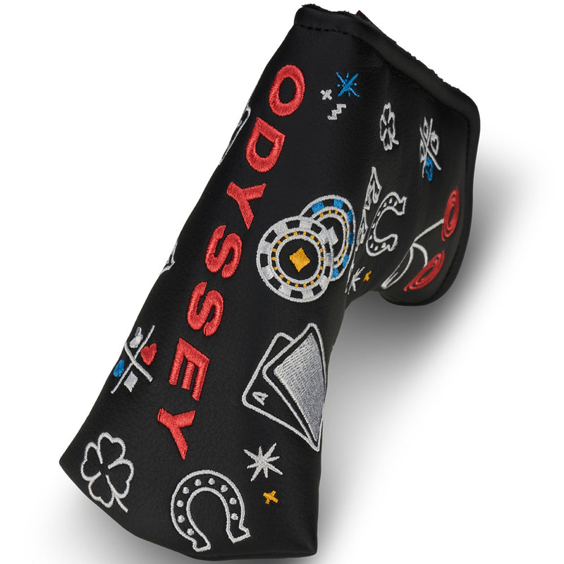 Odyssey White Hot RX Blade Black/Silver/Blue Putter Headcover Odyssey White Hot RX Blade Black/Silver/Blue Putter Headcover