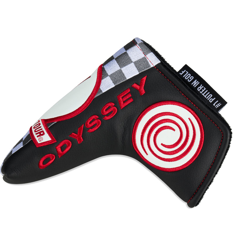 Odyssey Tempest Blade Putter Headcover - Black/Red