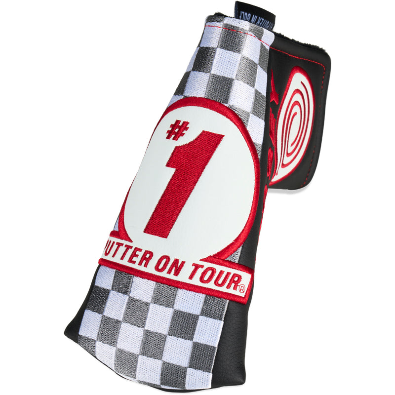 Odyssey Tempest Blade Putter Headcover - Black/Red
