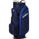Ogio Golf All Elements Silencer Waterproof Cart Bag - Blue Floral Abstract