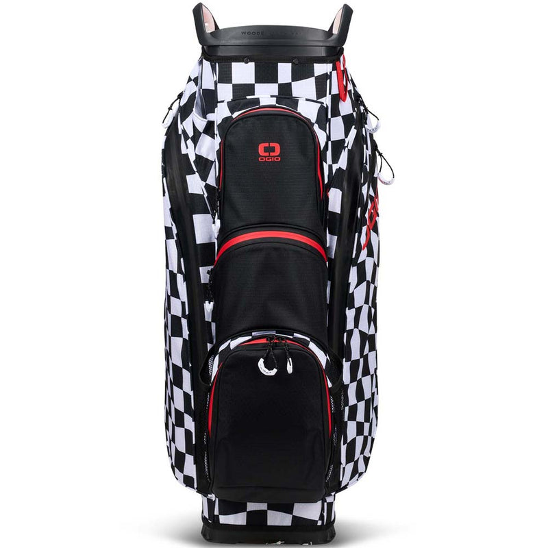 Ogio Golf All Elements Silencer Waterproof Cart Bag - Warped Checkers