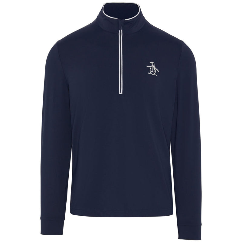 Original Penguin 1/4 Zip Performance Earl Pullover - Black Iris