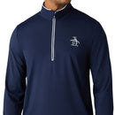 Original Penguin 1/4 Zip Performance Earl Pullover - Black Iris