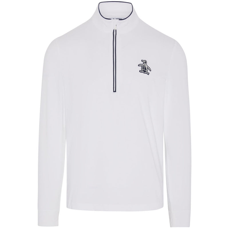 Original Penguin 1/4 Zip Performance Earl Pullover - Bright White