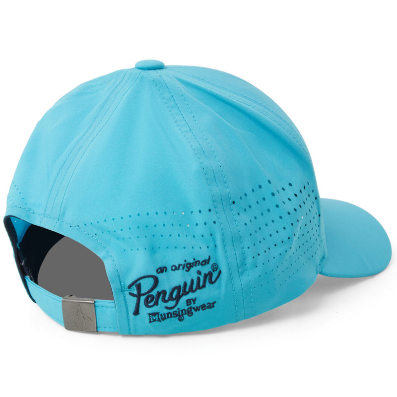 Original Penguin Country Club Perforated Cap - Blue Atoll