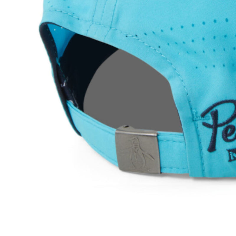 Original Penguin Country Club Perforated Cap - Blue Atoll