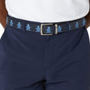 Original Penguin Floral Pete Print Belt - Colony Blue