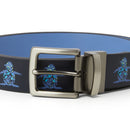 Original Penguin Floral Pete Print Belt - Colony Blue