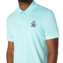 Original Penguin Heritage Polo Large Pete Logo Polo Shirt - Tanager Turquoise