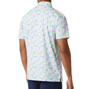 Original Penguin Pete's Game Grid Print Polo Shirt - Bright White