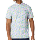 Original Penguin Pete's Game Grid Print Polo Shirt - Bright White