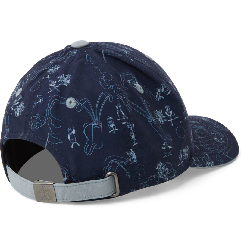 Original Penguin Season Of Love Pete Print Cap - Black Iris