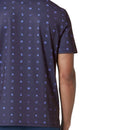 Original Penguin All Over Pete Print Polo Shirt - Black Iris