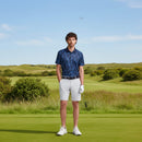 Ping Orlando Polo Shirt - Navy/Bright Cobalt