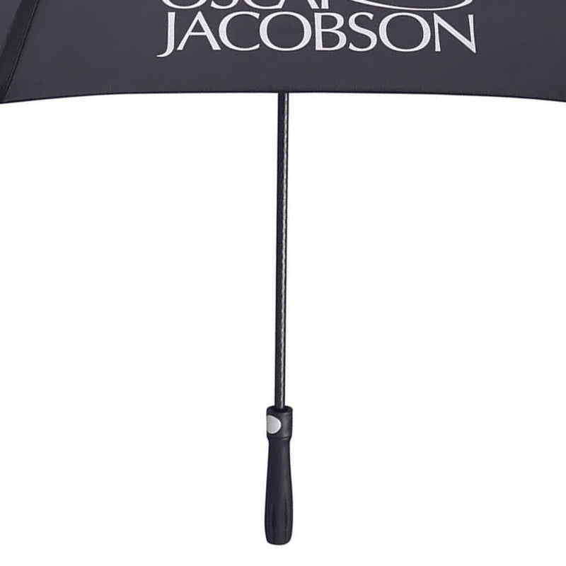 Oscar Jacobson Gio Print Dual Canopy Umbrella - Black/Cobalt