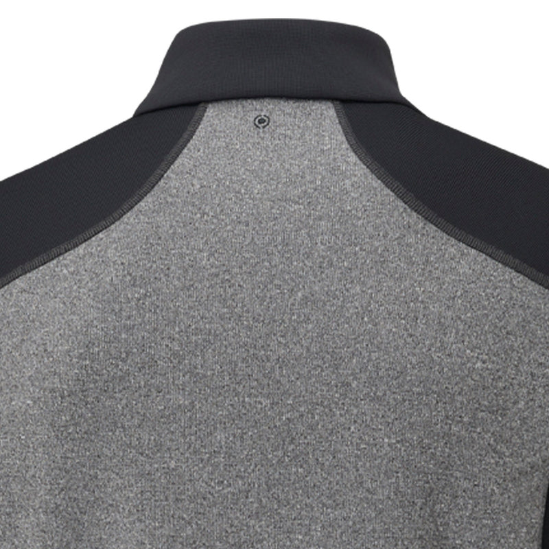 Ping Ramsey 1/2 Zip Pullover - Black Marl/Black