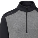 Ping Ramsey 1/2 Zip Pullover - Black Marl/Black