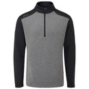 Ping Ramsey 1/2 Zip Pullover - Black Marl/Black