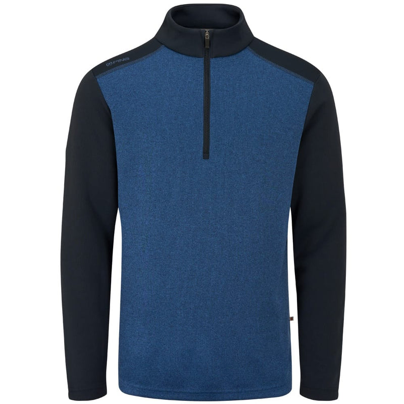 Ping Ramsey 1/2 Zip Sweater - Inky Marl/Navy
