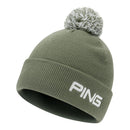 Ping Cresting Knit Bobble Beanie - Laurel