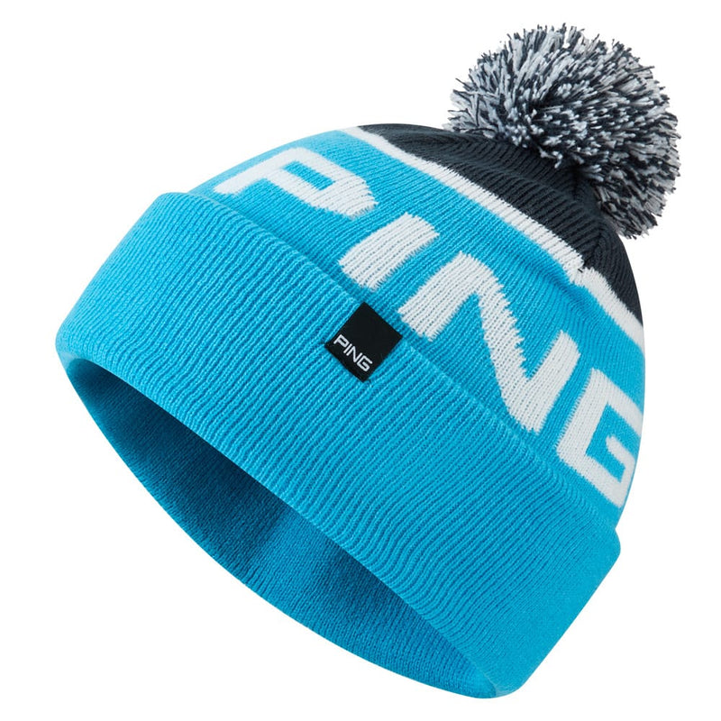 Ping Anderson Bobble Hat - Cyan Multi