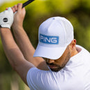 Ping Tour Vented Delta Cap - White/Fresh Water