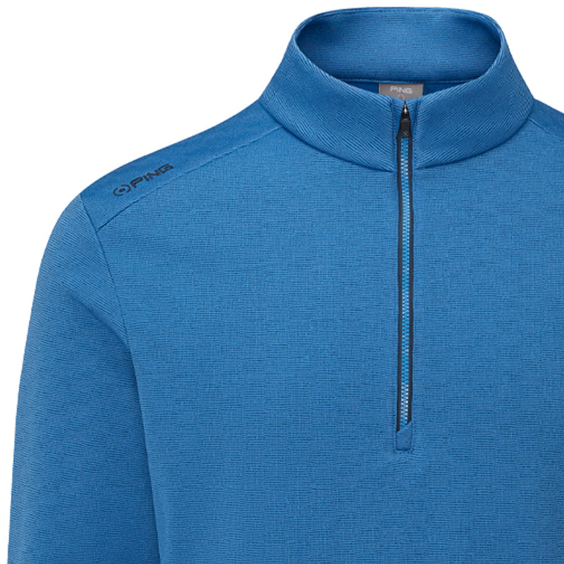 Ping Bexton 1/2 Zip Pullover - Tidal Blue Multi