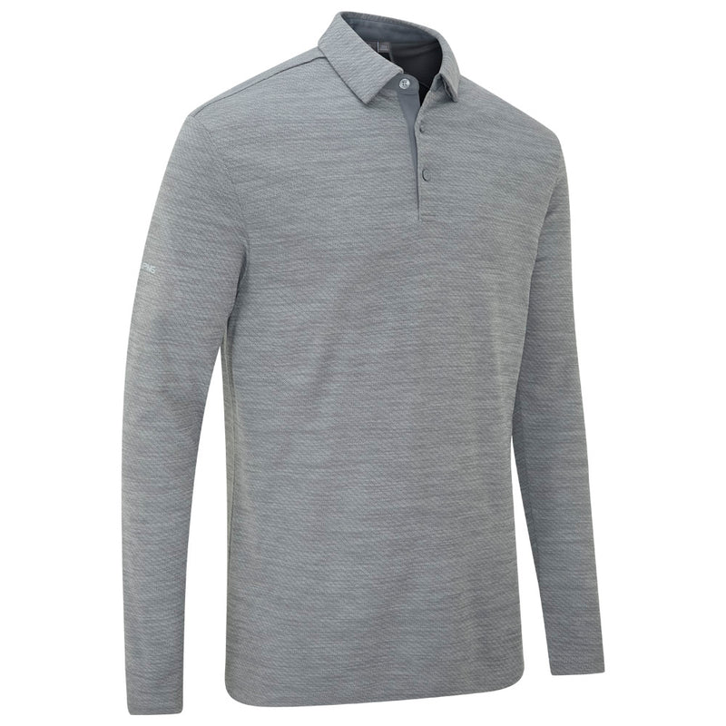 Ping Creek Polo Shirt - Rock Melange