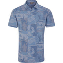 Ping Legacy Polo Shirt - Cornflower Blue Multi