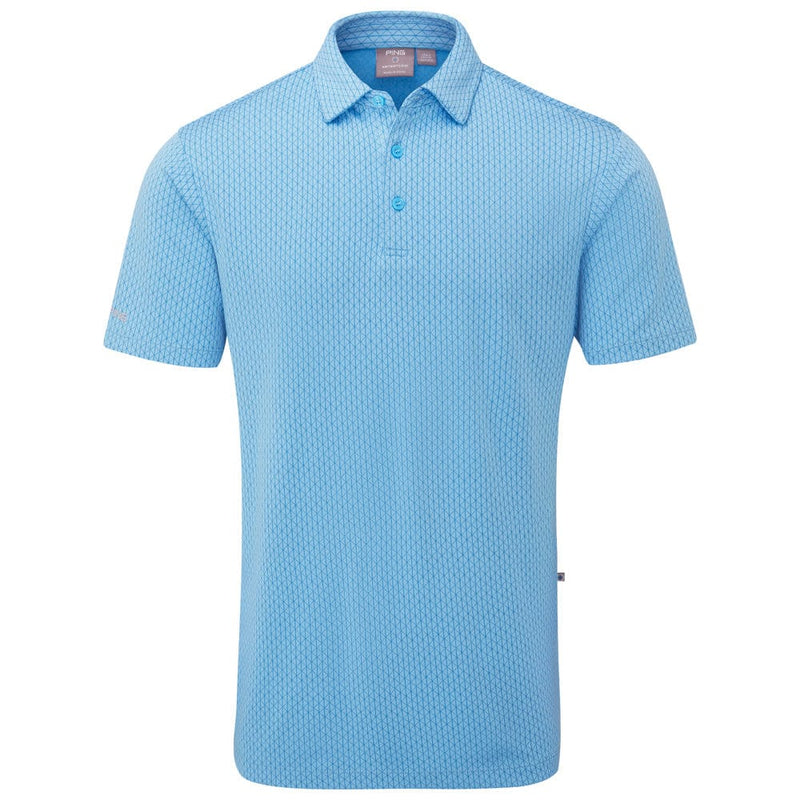 Ping Hershel Polo Shirt - Baltic Sea Multi