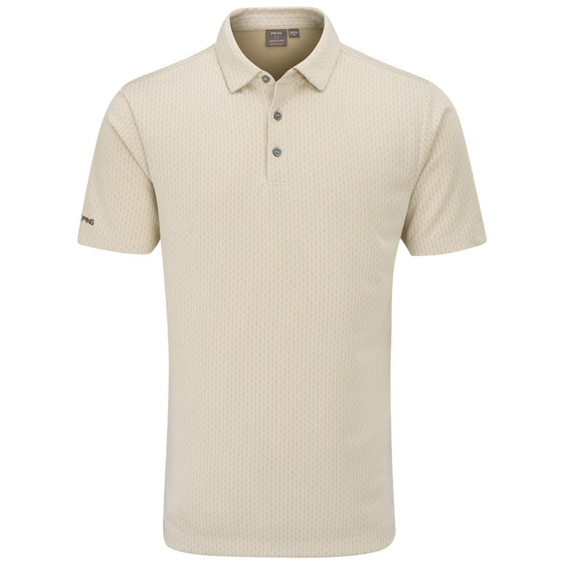 Ping Hershel Polo Shirt - Egret Multi