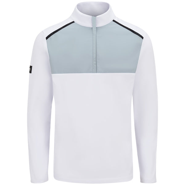 Ping Keeton 1/2 Zip Mid Layer  - White/Pearl Grey