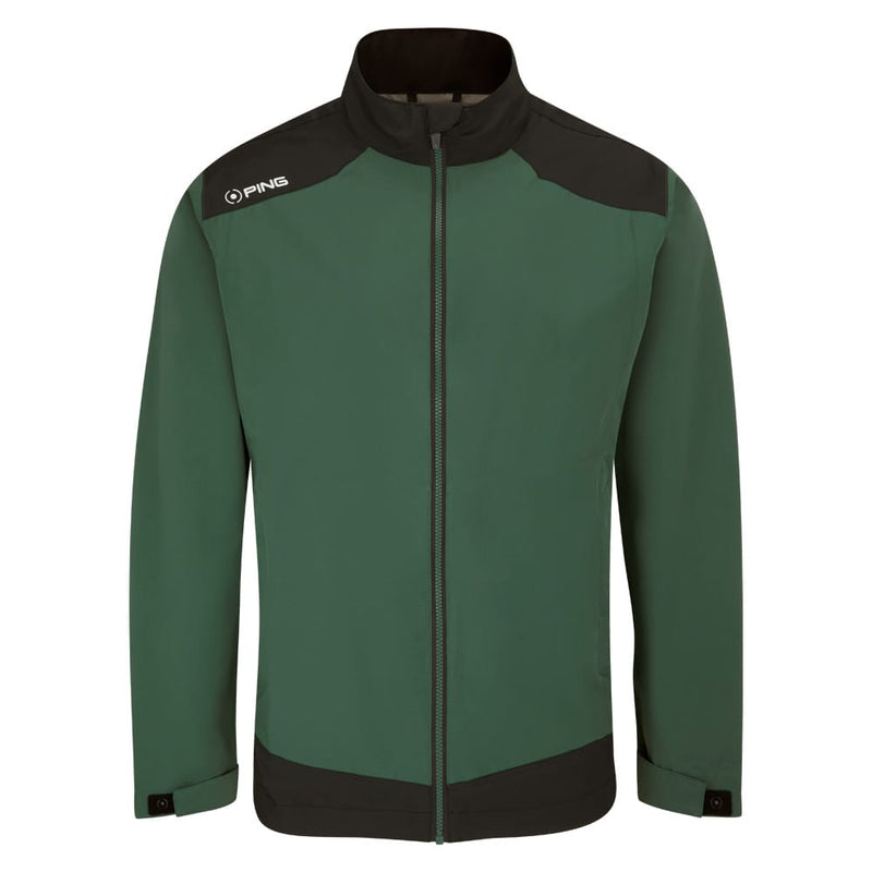 Ping Aquadrive Waterproof Jacket - Gorse Green/Black