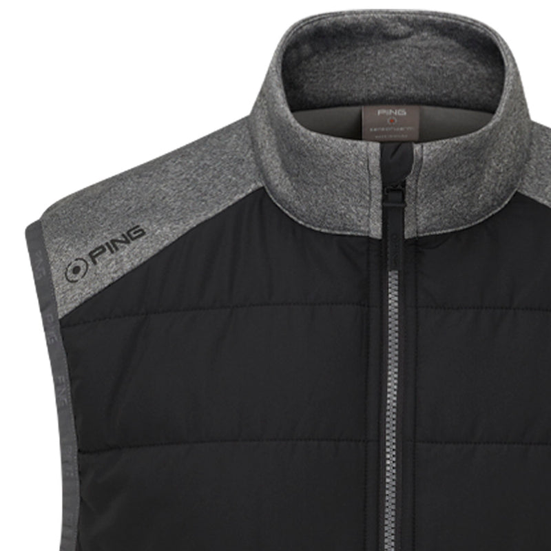 Ping Aiden Gilet - Asphalt Marl/Black