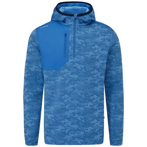 Ping Nexa 1/4 Zip Pullover - Seacrest/Tidal Blue