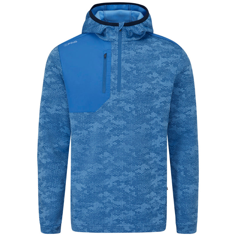 Ping Nexa 1/4 Zip Pullover - Seacrest/Tidal Blue