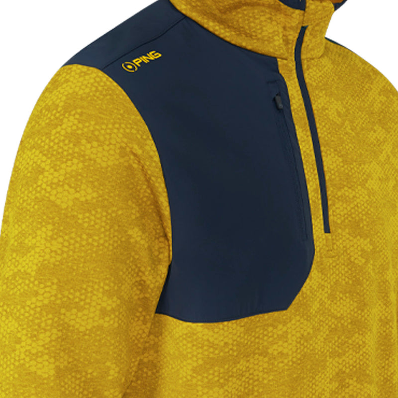Ping Nexa 1/4 Zip Pullover - Sulphur/Navy